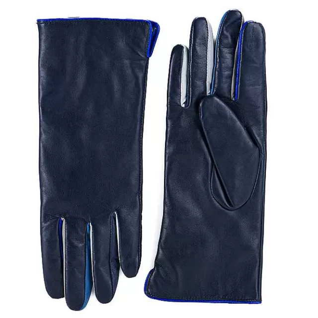 Fashion Mywalit Long Gloves (Size 7) Blue
